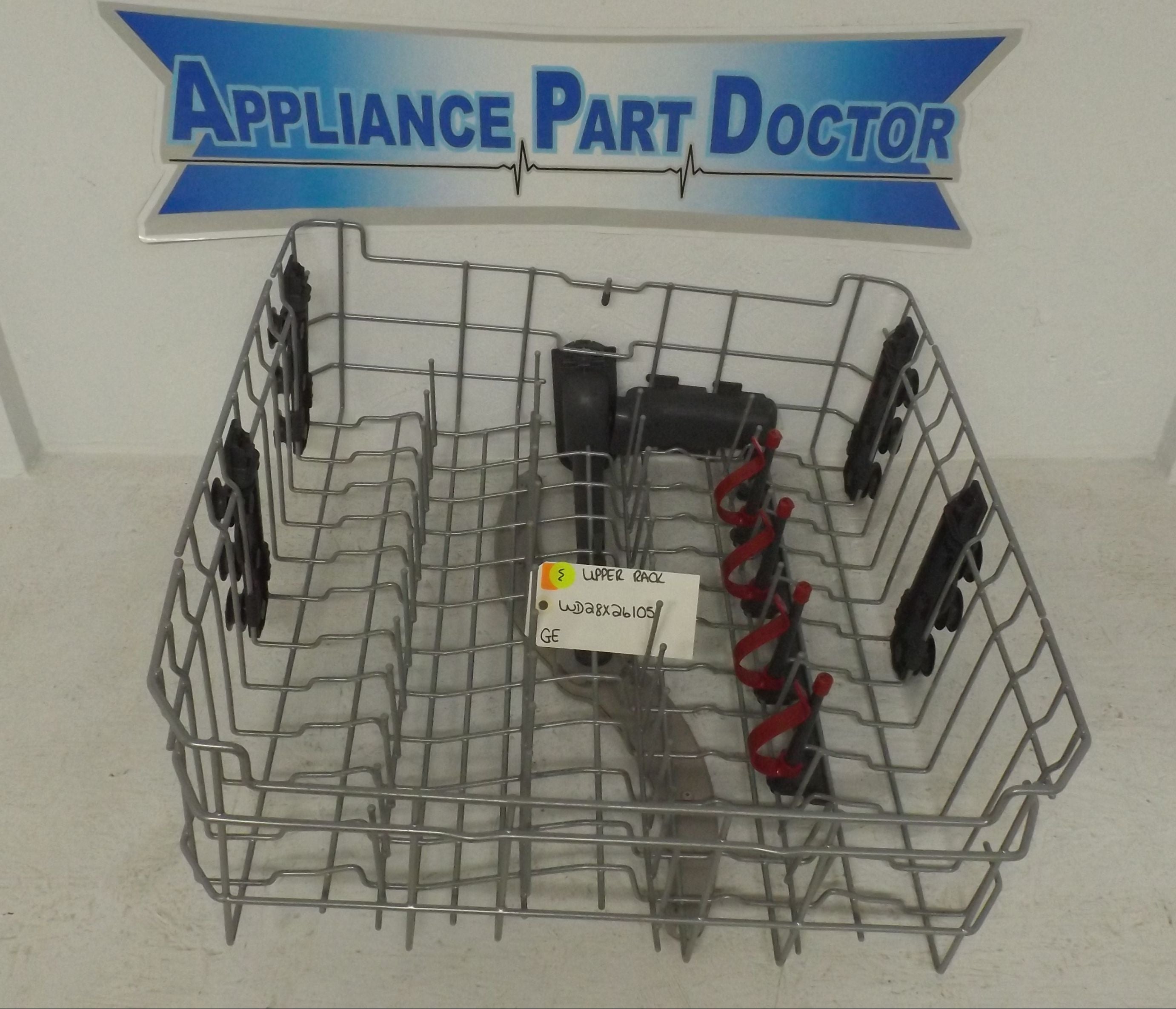 GE DISHWASHER WD28X26105 UPPER RACK (USED) GE DISHWASHER WD28X26105 UPPER RACK (USED)